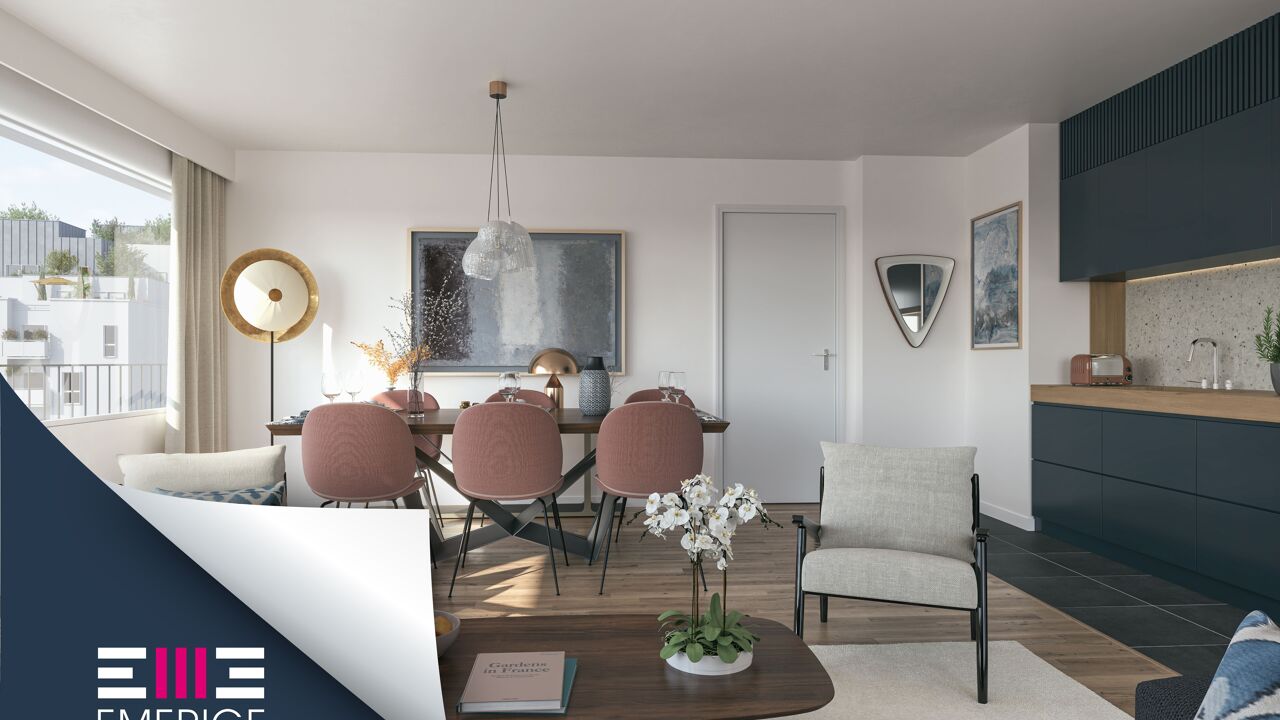 appartement neuf T2 pièces 48 m2 à vendre à Ivry-sur-Seine (94200)