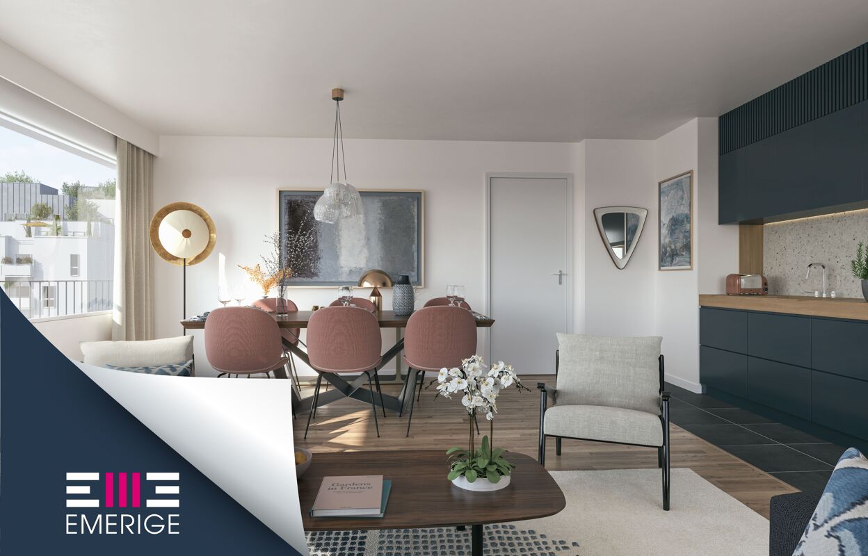 appartement neuf T2 pièces 48 m2 à vendre à Ivry-sur-Seine (94200)