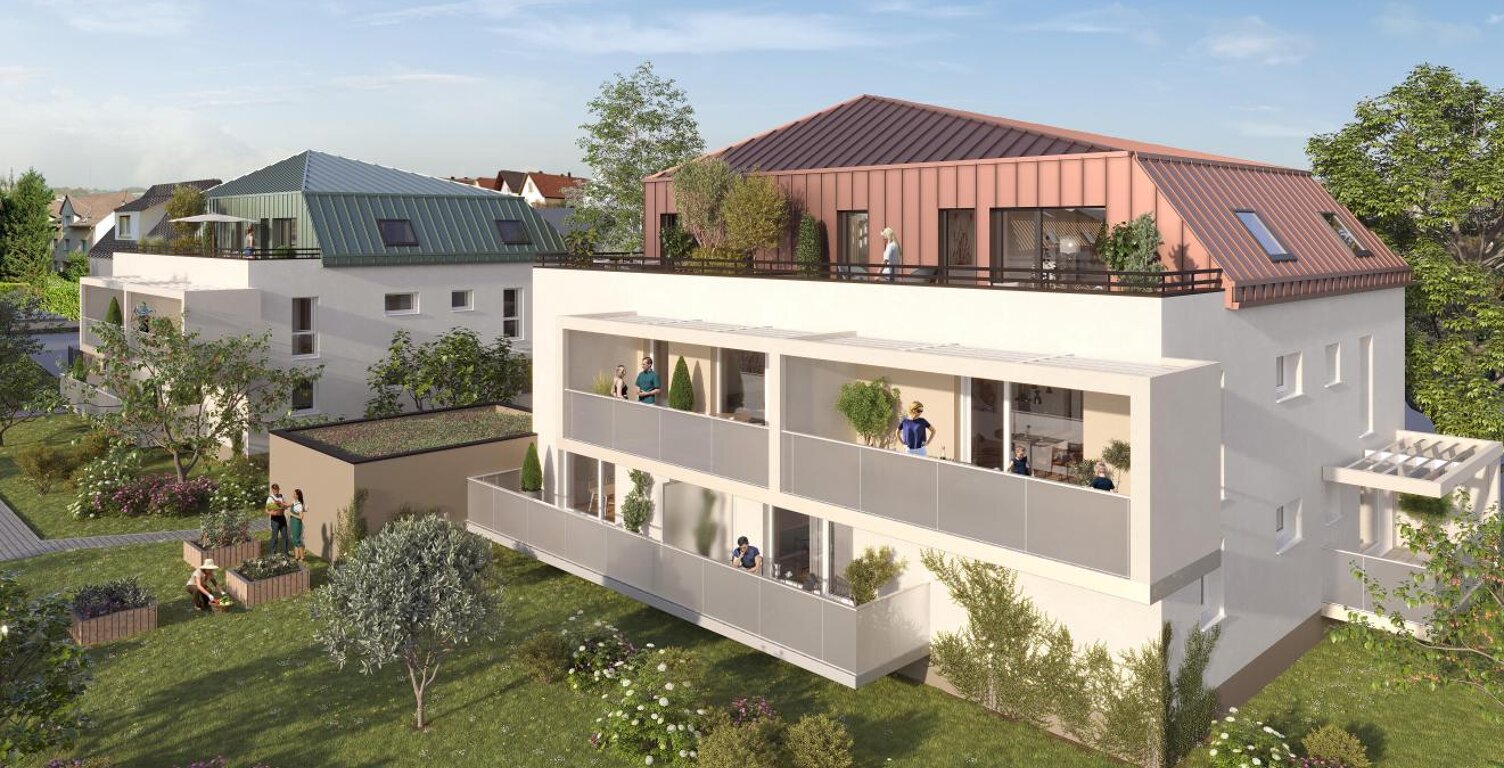Terrasses du centre à Fegersheim — photo 1