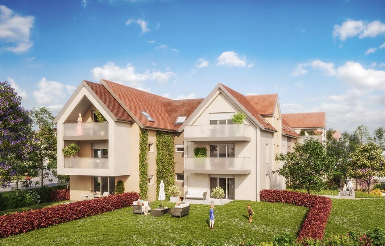 appartement neuf T2, T3, T4, T5 pièces 42 à 116 m2 à vendre à Rosheim (67560)