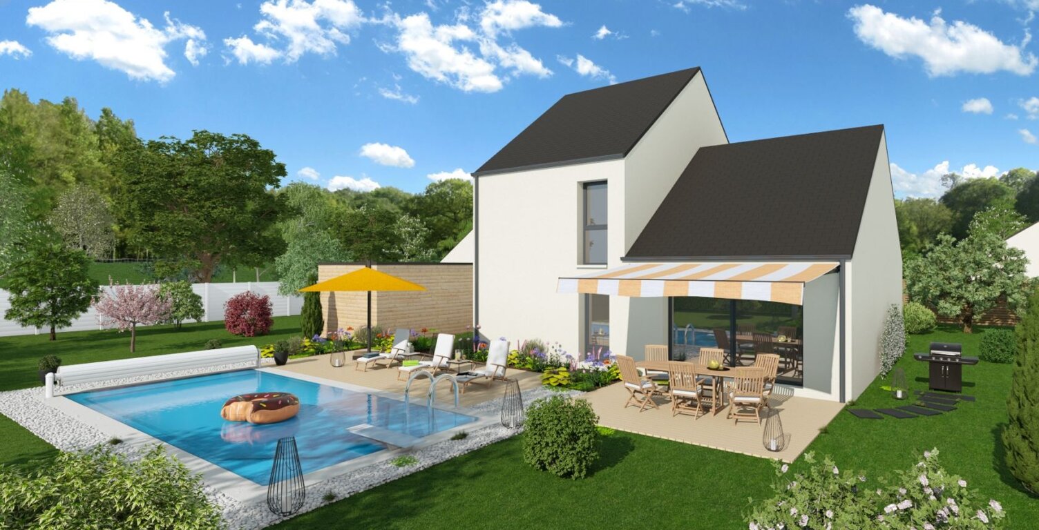 Projet de construction d'une maison 110.54 m² avec terra... — photo 1