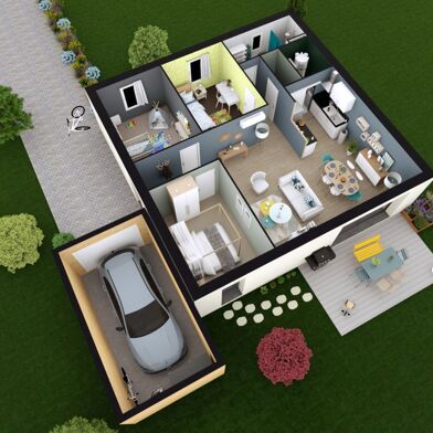 Maison 4 pièces 80 m²