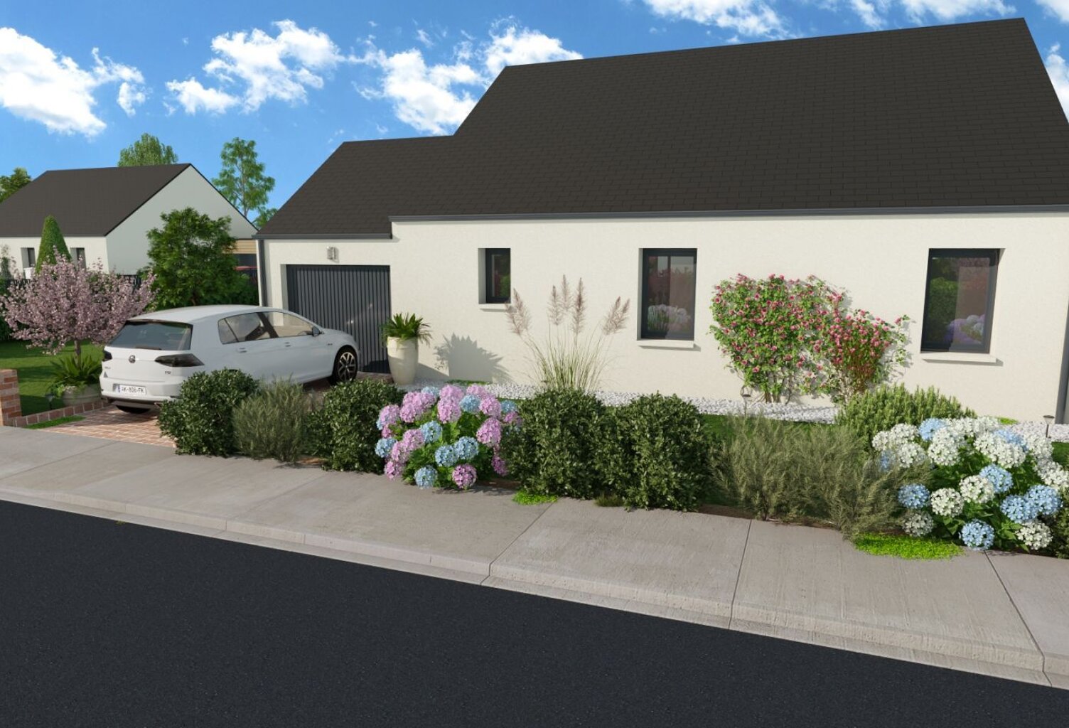 Projet de construction d'une maison 89.33 m² avec terrai... — photo 1
