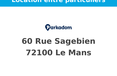 location garage 80 € CC /mois à proximité de Chaufour-Notre-Dame (72550)