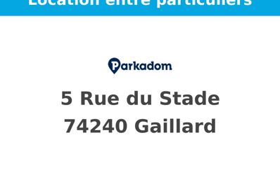 location garage 160 € CC /mois à proximité de Vétraz-Monthoux (74100)