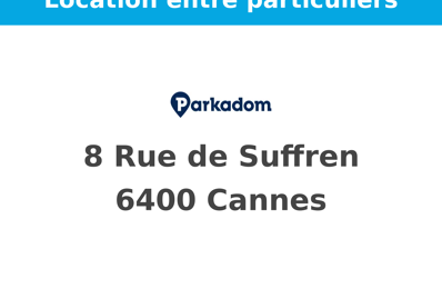 garage  pièces  m2 à louer à Cannes (06400)