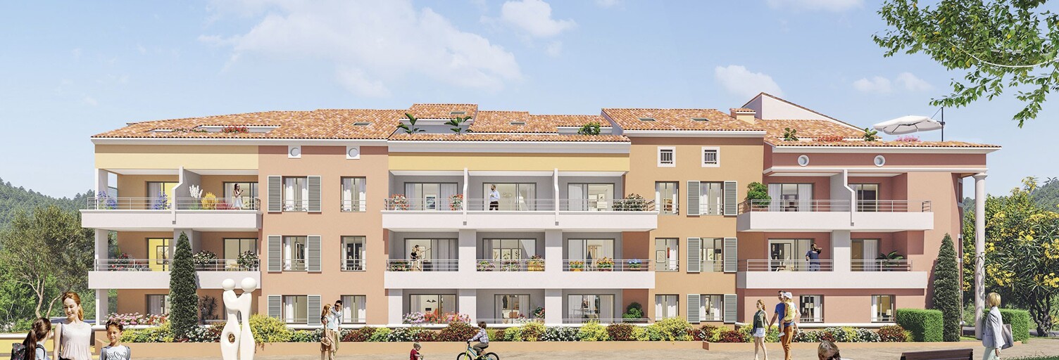 Appartement neuf T2, T3, T4 Pièce 0 à 85 m² à vendre à Solliès-Pont (83210)