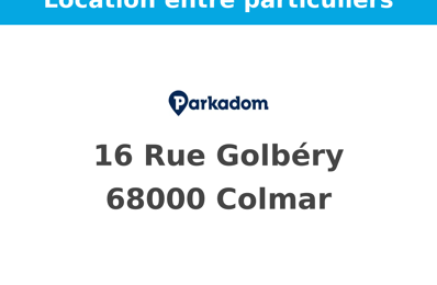 garage  pièces  m2 à louer à Colmar (68000)
