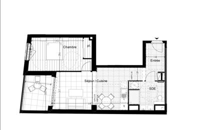 appartement 2 pièces 48 m2 à vendre à Castelnau-le-Lez (34170)