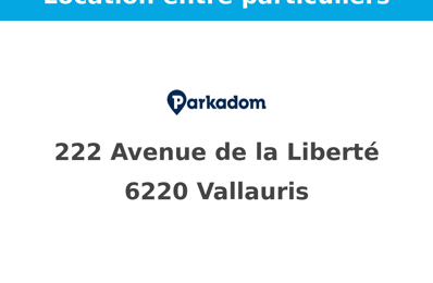 garage  pièces  m2 à louer à Vallauris (06220)