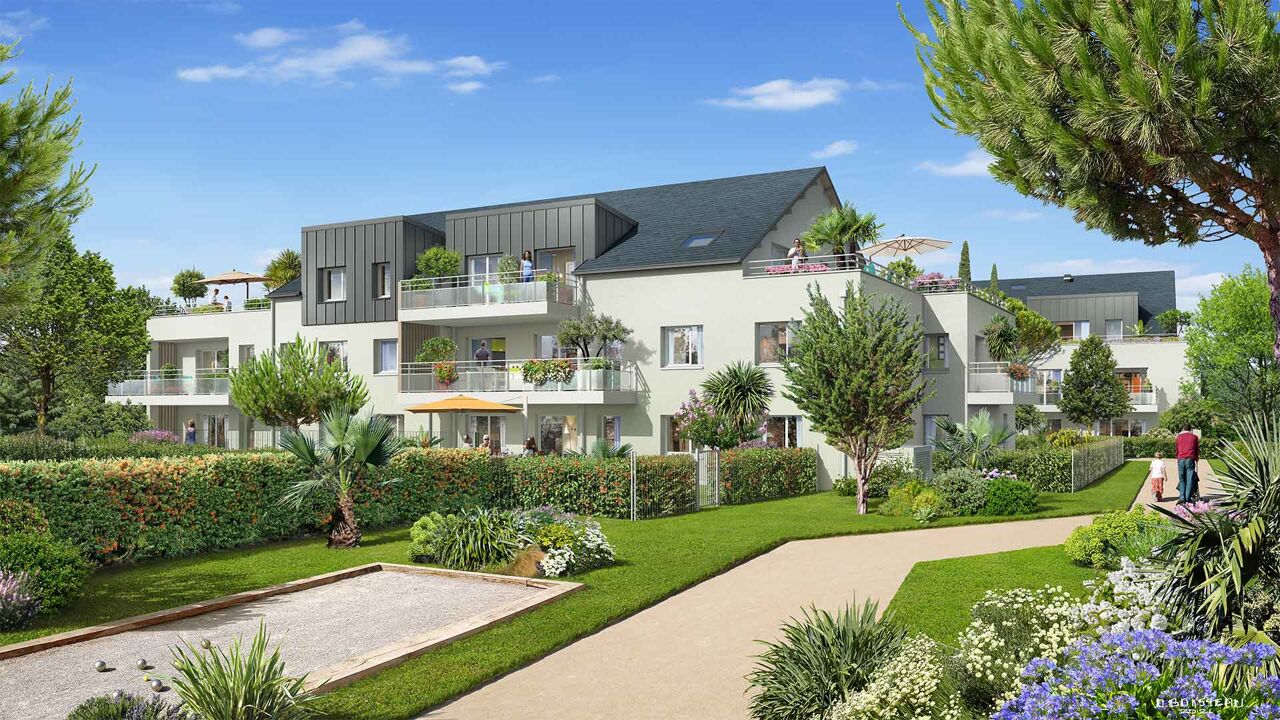 appartement neuf T3, T4 pièces 64 à 87 m2 à vendre à La Baule-Escoublac (44500)