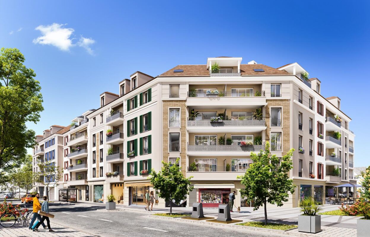 appartement neuf T2 pièces 45 m2 à vendre à Taverny (95150)