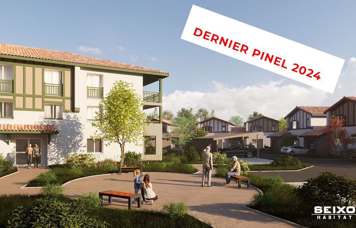 appartement neuf T2, T3, T4 pièces 46 à 92 m2 à vendre à Dax (40100)