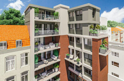appartement neuf T2, T3, T4 pièces 49 à 94 m2 à vendre à Lille (59000)