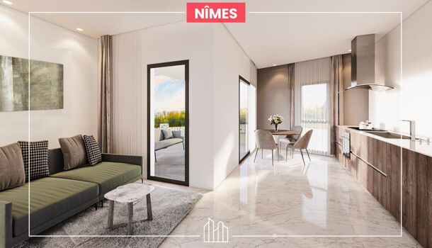 Appartement 3 pièces  à vendre Nîmes 30900