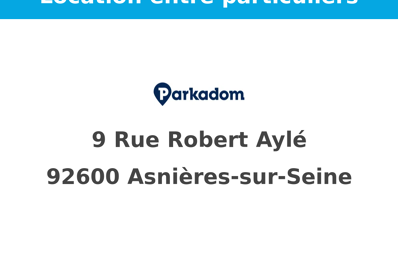 location garage 125 € CC /mois à proximité de Asnières-sur-Seine (92600)