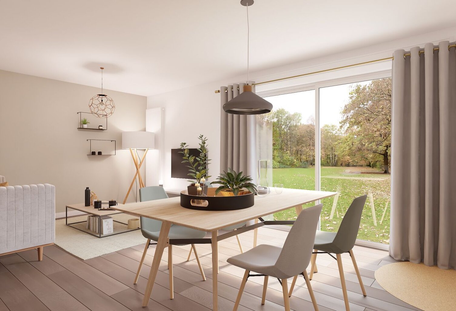 Projet de construction d'une maison 49.47 m² avec terrai... — photo 1