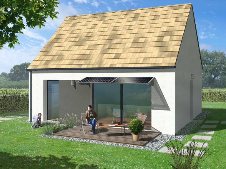 Projet de construction d'une maison 49.47 m² avec terrai... — photo 1