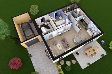 Maison 3 pièces 167279 €