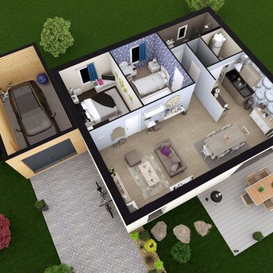 Maison 3 pièces 69 m²