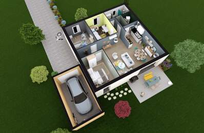 Projet de construction d'une maison 80.07 m² avec terrai... — photo du bien