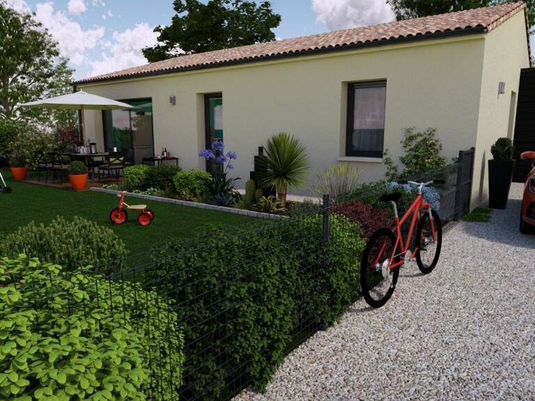 Projet de construction d'une maison 94.35 m² avec terrai... — photo 1