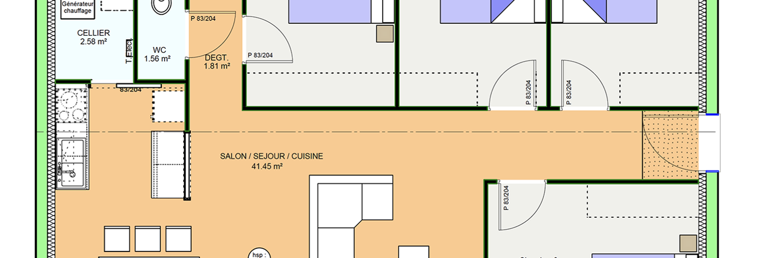 Maison 5 Pièces 94 m² à vendre à La Grande-Paroisse (77130)