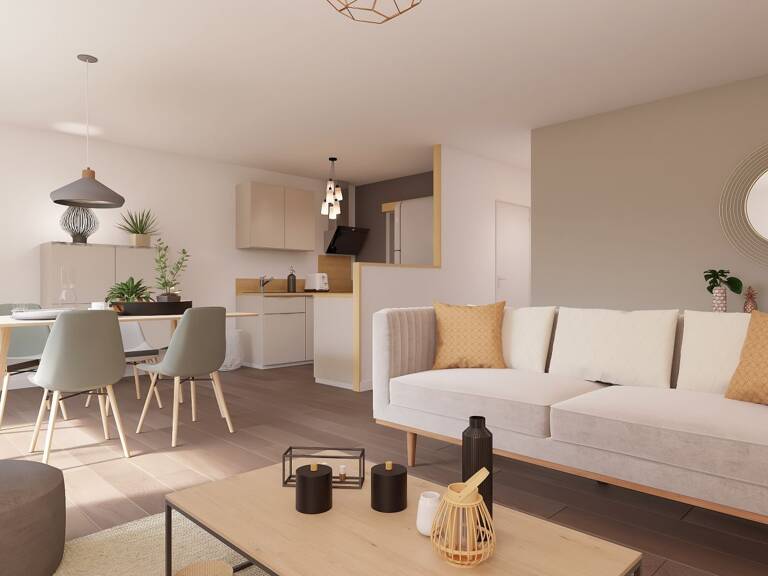 Projet de construction d'une maison 49.47 m² avec terrai... — photo 1