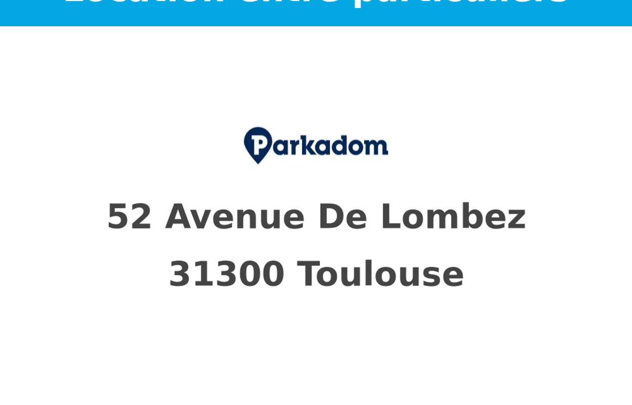 garage  pièces  m2 à louer à Toulouse (31300)