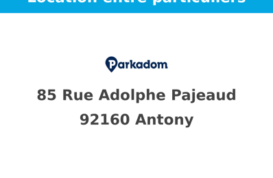 location garage 85 € CC /mois à proximité de Longjumeau (91160)