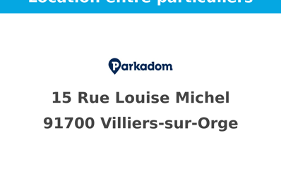 location garage 65 € CC /mois à proximité de Longjumeau (91160)