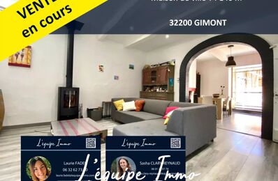 vente maison 169 000 € à proximité de Sarrant (32120)
