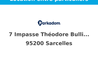 location garage 93 € CC /mois à proximité de Margency (95580)