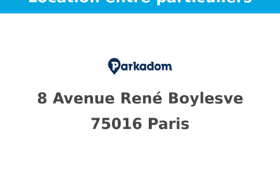 location garage 275 € CC /mois à proximité de Paris 7 (75007)