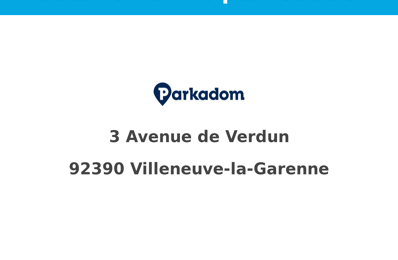 garage  pièces  m2 à louer à Villeneuve-la-Garenne (92390)