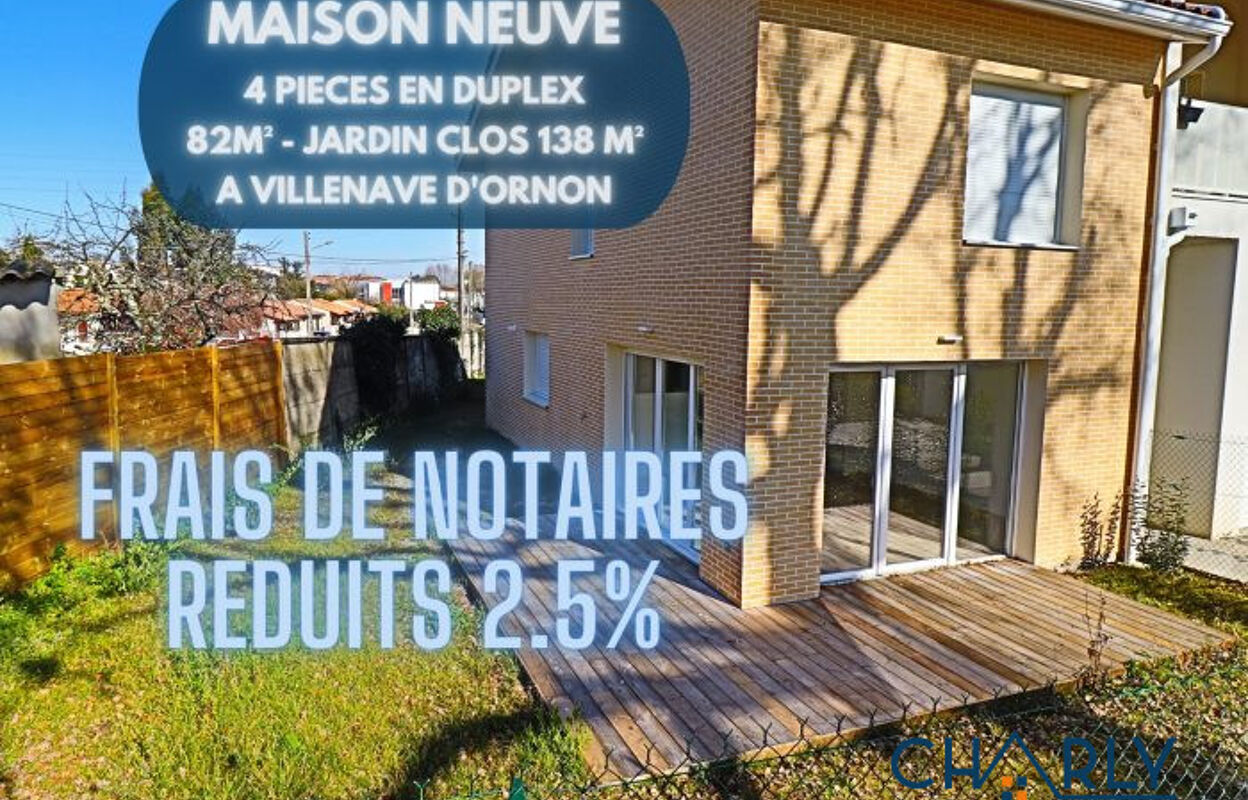 maison 4 pièces 83 m2 à vendre à Villenave-d'Ornon (33140)