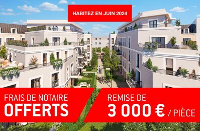 appartement neuf T3, T4 pièces 64 à 80 m2 à vendre à Noisy-le-Grand (93160)