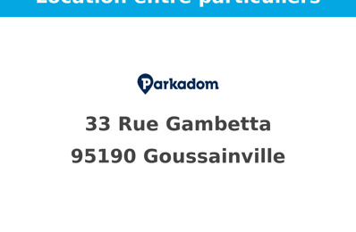 location garage 100 € CC /mois à proximité de Margency (95580)