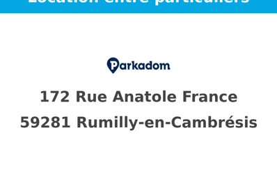 location garage 30 € CC /mois à proximité de Cantaing-sur-Escaut (59267)