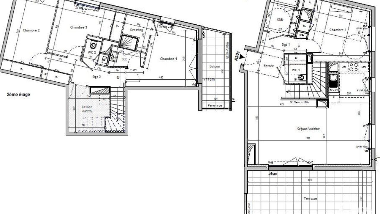 appartement 5 pièces 121 m2 à vendre à Nantes (44100)