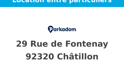 location garage 100 € CC /mois à proximité de Fontenay-Aux-Roses (92260)