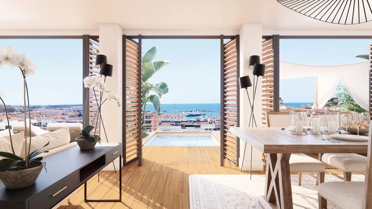 appartement 3 pièces 122 m2 à vendre à Cannes (06400)
