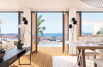 appartement 3 pièces 122 m2 à vendre à Cannes (06400)