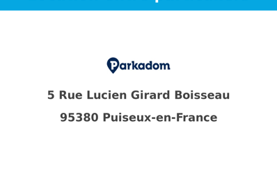 location garage 120 € CC /mois à proximité de Boran-sur-Oise (60820)