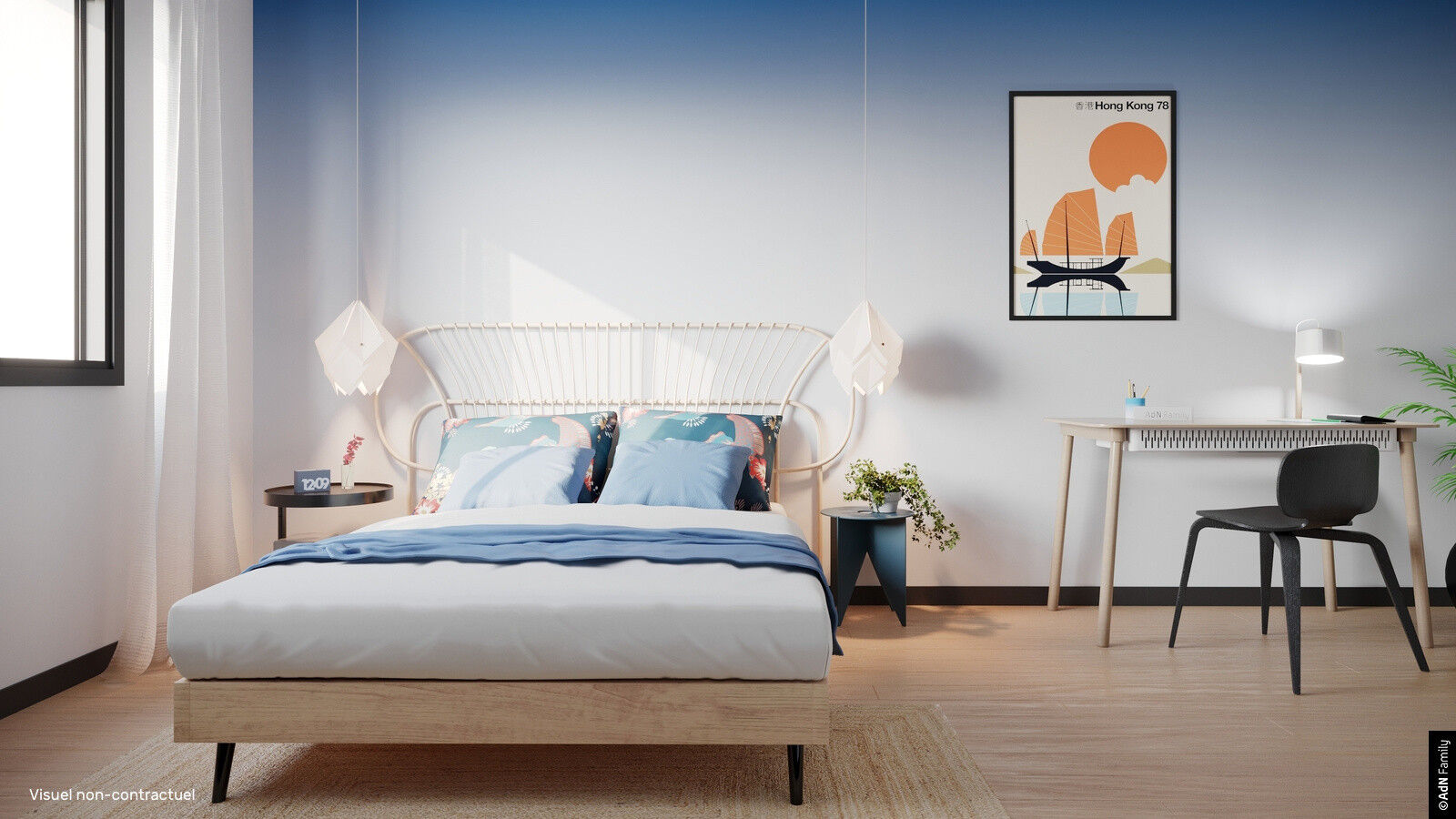 Appartement neuf 3 pièces 60 m²