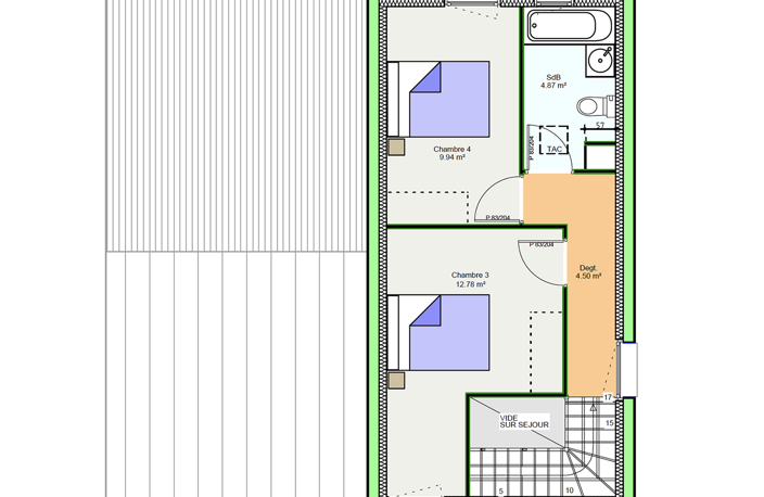 Projet de construction d'une maison 110.54 m² avec terra... — photo 4