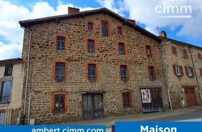 vente maison 65 000 € à proximité de Cunlhat (63590)