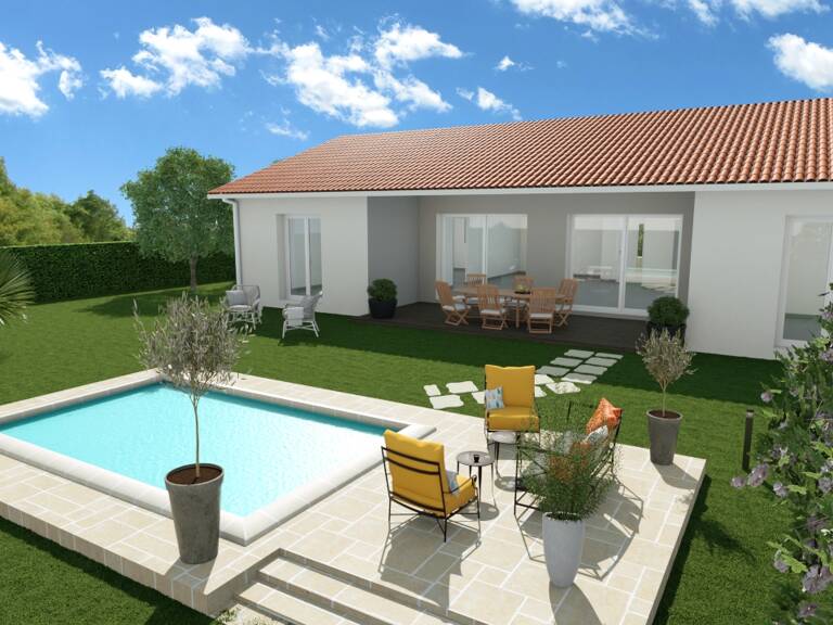 Maison neuve, 3 chambres, garage, terrasse couverte — photo 1