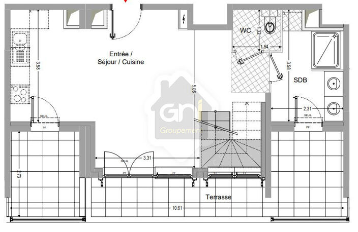 Marseille 8e Arrondissement- 4p duplex — photo 3