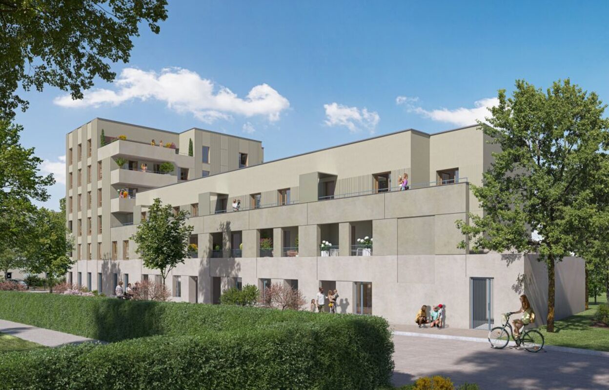 appartement neuf T2, T3, T4 pièces 37 à 82 m2 à vendre à Nantes (44000)